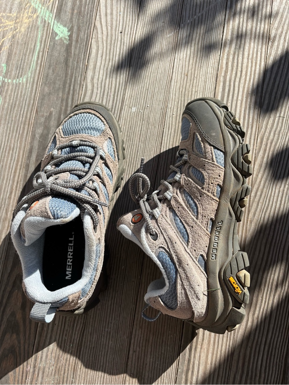 Merrell Moab 2 in Vent Smoke Grey hiking shoes Size 6